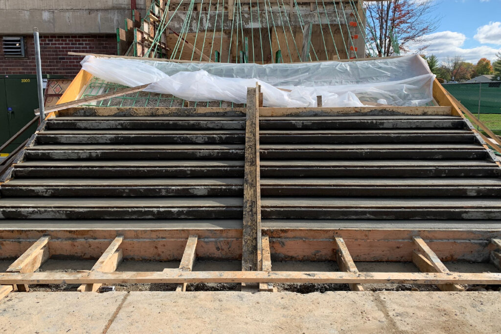 Elgin High School Concrete Stairs