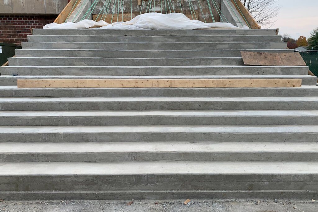 Elgin High School Concrete Stairs