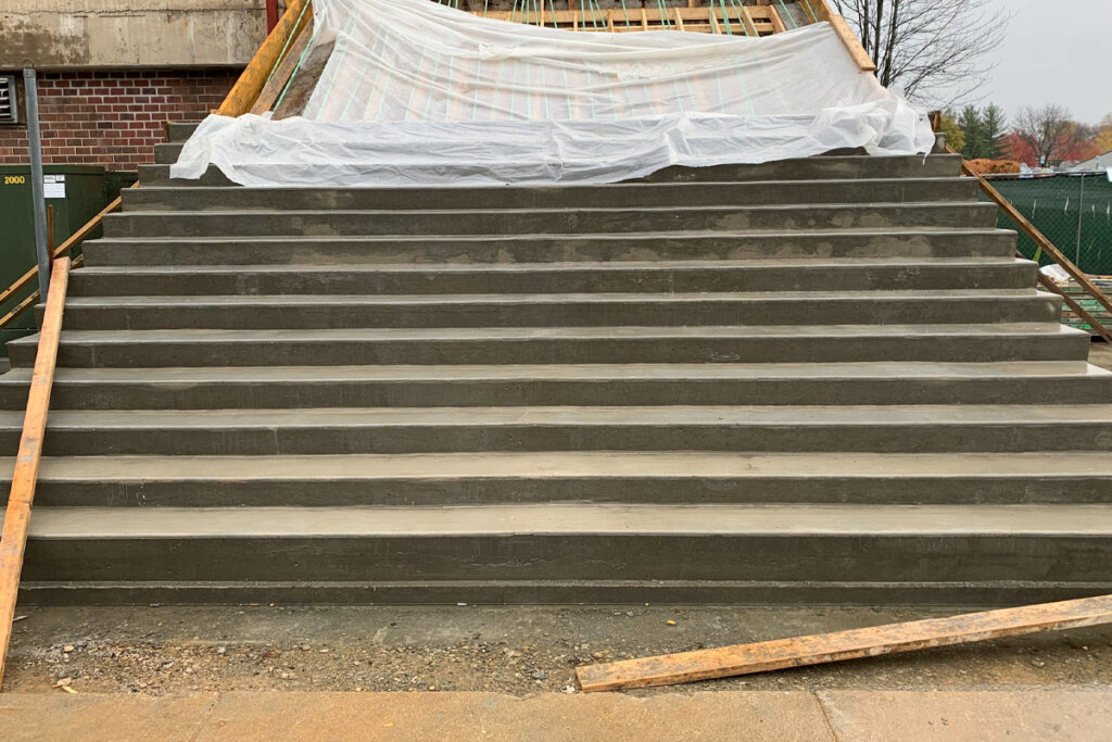 Elgin High School Concrete Stairs